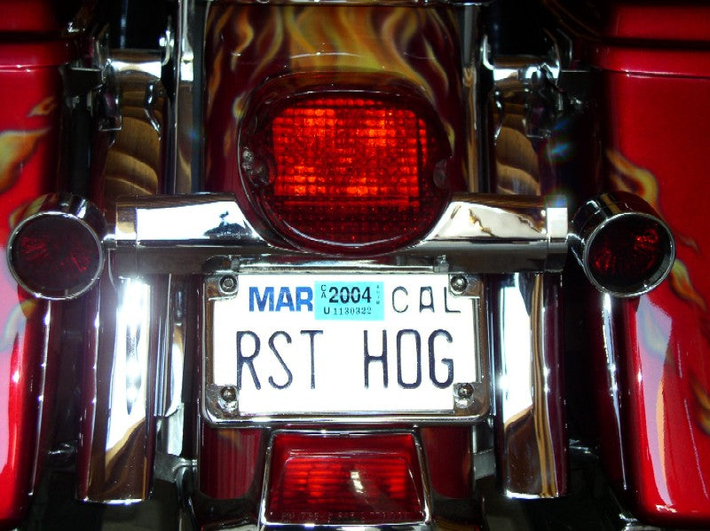 SB - SSLPR 1993 - Present SoftBrake Stainless Steel License Plate Relocator